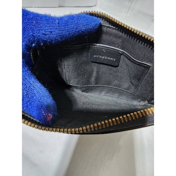 Authentic BURBERRY Grain Calfskin Small Crossbody Bag Black - Picture 15 of 15